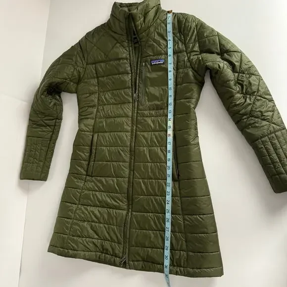 Patagonia Parka Nomad Green Jacket Size Small - Picture 2 of 14
